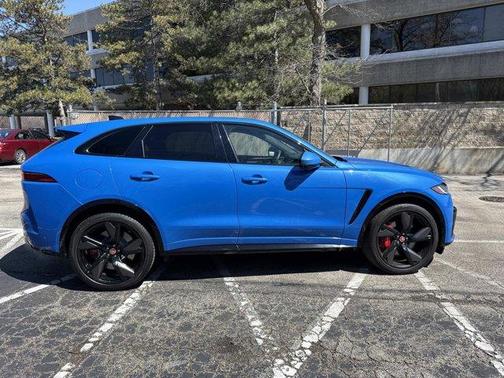 Ultra Blue 2023 Jaguar F-PACE SVR
