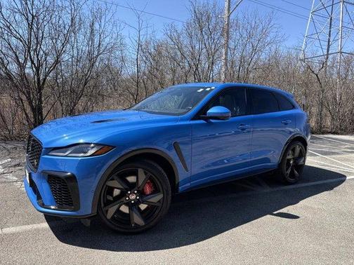 Ultra Blue 2023 Jaguar F-PACE SVR
