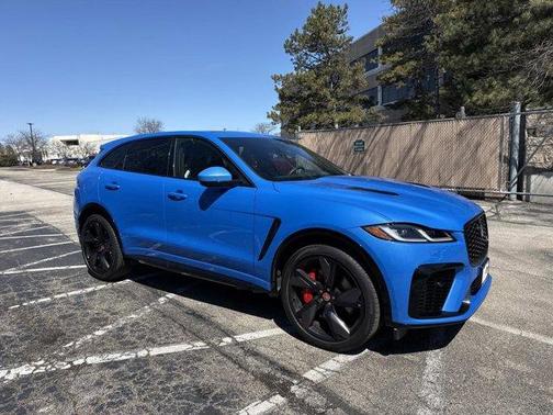 Ultra Blue 2023 Jaguar F-PACE SVR