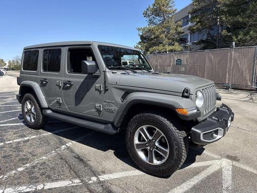 Sting Gray Clearcoat 2021 Jeep Wrangler Unlimited Sahara
