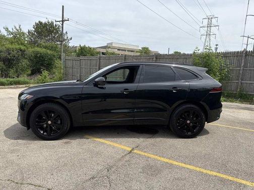 Santorini Black 2023 Jaguar F-PACE S