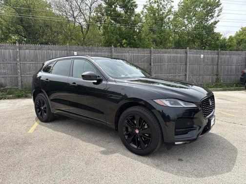 Santorini Black 2023 Jaguar F-PACE S