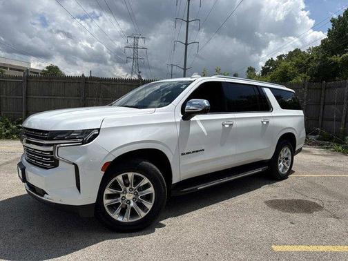 Summit White 2023 Chevrolet Suburban Premier