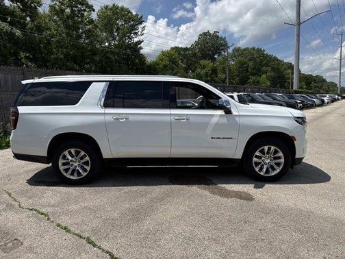 Summit White 2023 Chevrolet Suburban Premier