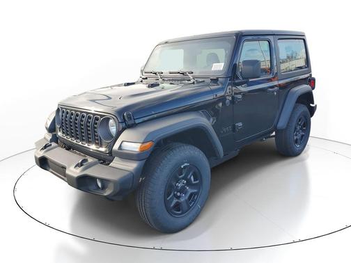 Black 2026 Jeep Wrangler Sport