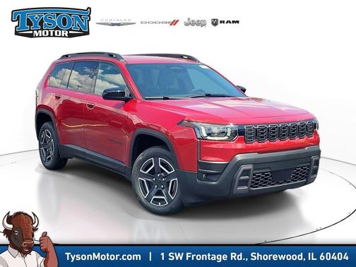 Red 2026 Jeep Cherokee Laredo