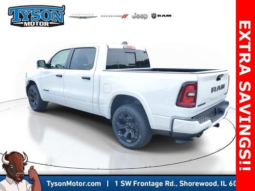 White 2026 RAM 1500 Big Horn/Lone Star