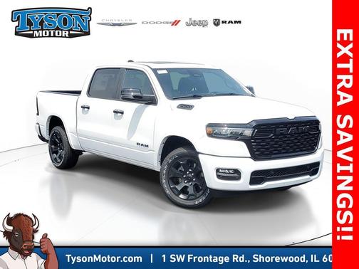White 2026 RAM 1500 Big Horn/Lone Star