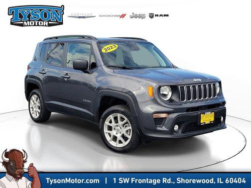 Graphite Gray 2023 Jeep Renegade Latitude