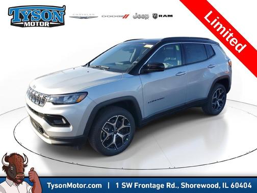 Silver 2026 Jeep Compass Limited