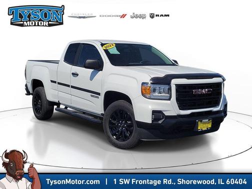 Summit White 2022 GMC Canyon Elevation Standard