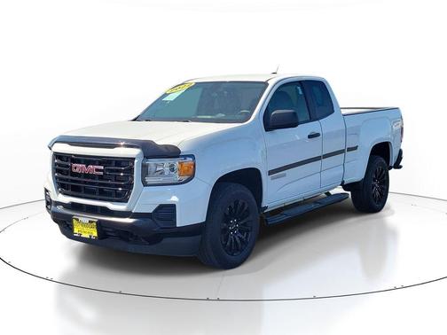 Summit White 2022 GMC Canyon Elevation Standard