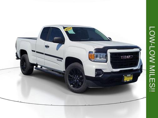 Summit White 2022 GMC Canyon Elevation Standard