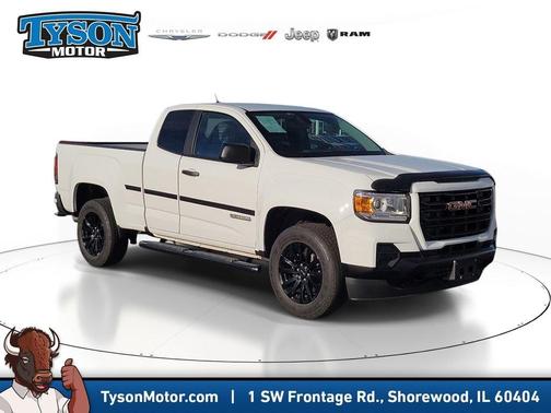 Summit White 2022 GMC Canyon Elevation Standard