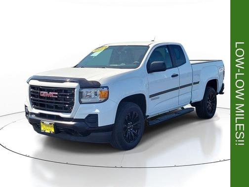 Summit White 2022 GMC Canyon Elevation Standard