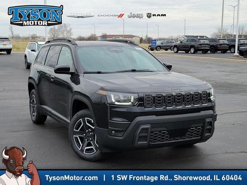 Black 2026 Jeep Cherokee Laredo