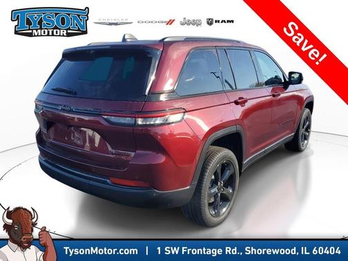 Red 2025 Jeep Grand Cherokee Limited