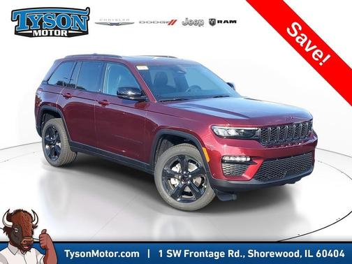 Red 2025 Jeep Grand Cherokee Limited