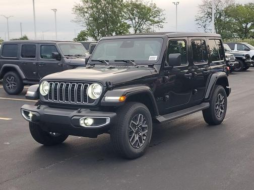 Black 2026 Jeep Wrangler Sahara