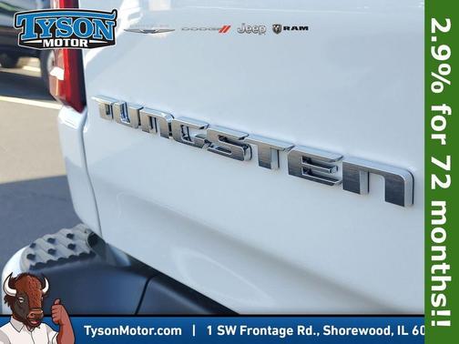 White 2026 RAM 1500 Tungsten