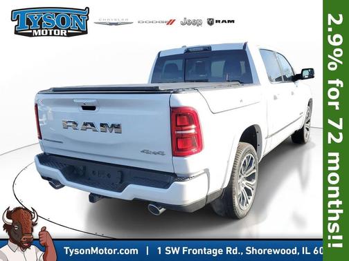 White 2026 RAM 1500 Tungsten