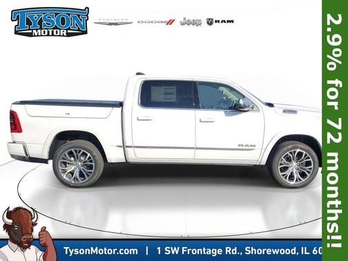 White 2026 RAM 1500 Tungsten