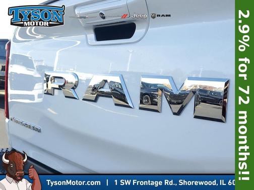 White 2026 RAM 1500 Tungsten