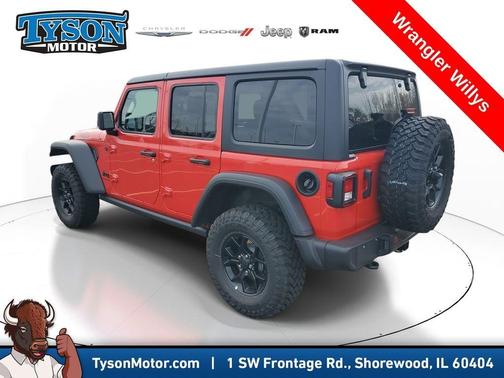 Red 2026 Jeep Wrangler Sport