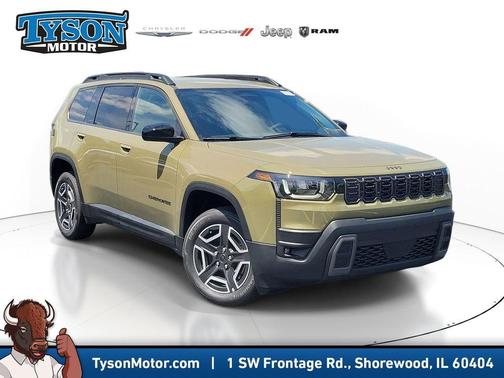 Green 2026 Jeep Cherokee Laredo