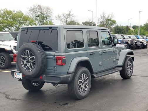 Gray 2026 Jeep Wrangler Sahara