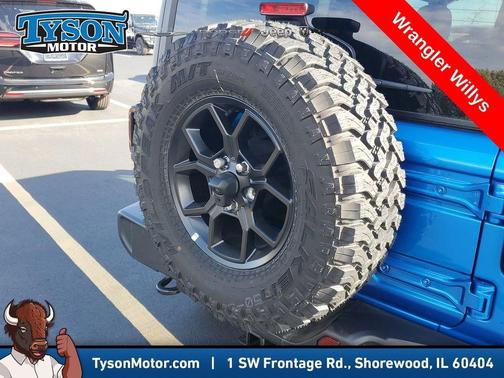 Blue 2026 Jeep Wrangler Sport