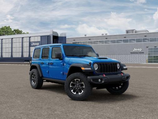 Blue 2026 Jeep Wrangler Rubicon