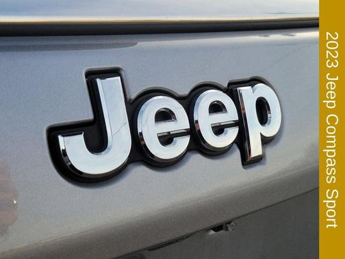 Billet Silver Metallic Clearcoat 2023 Jeep Compass Sport