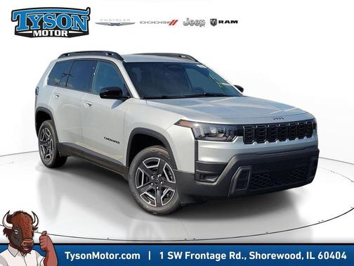 Silver 2026 Jeep Cherokee Laredo