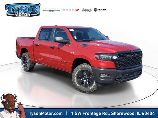 Red 2026 RAM 1500 Tradesman
