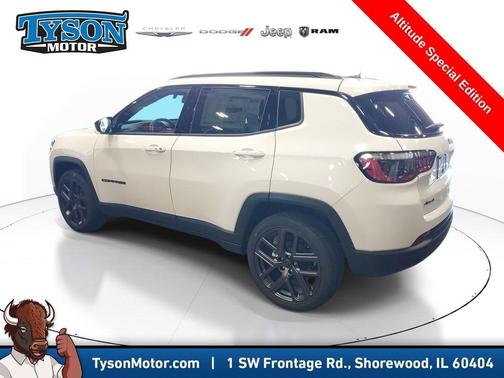 White 2026 Jeep Compass Latitude