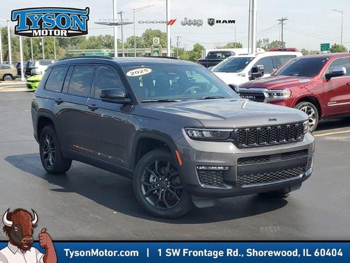 Gray Metallic 2025 Jeep Grand Cherokee L Limited