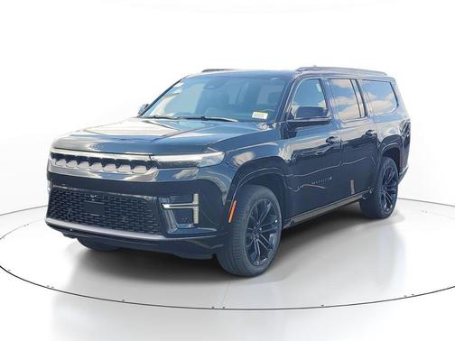 Black 2026 Jeep Grand Wagoneer Summit Obsidian