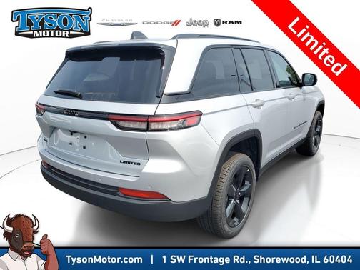 Silver 2025 Jeep Grand Cherokee Limited