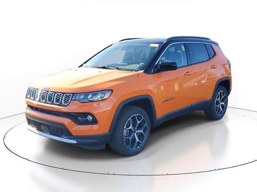 Orange 2026 Jeep Compass Limited
