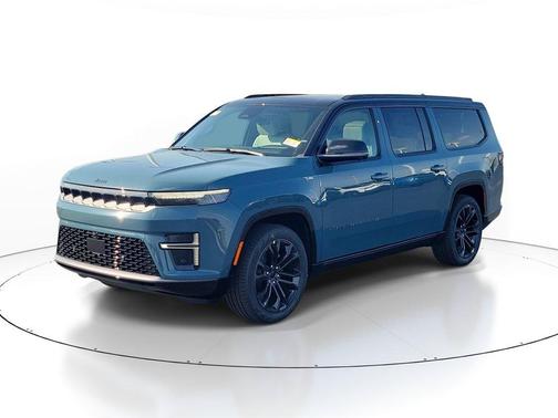 Blue 2026 Jeep Grand Wagoneer L Summit