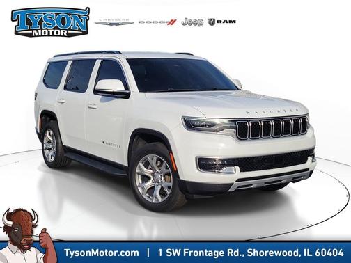 Bright White Clearcoat 2022 Jeep Wagoneer Series II