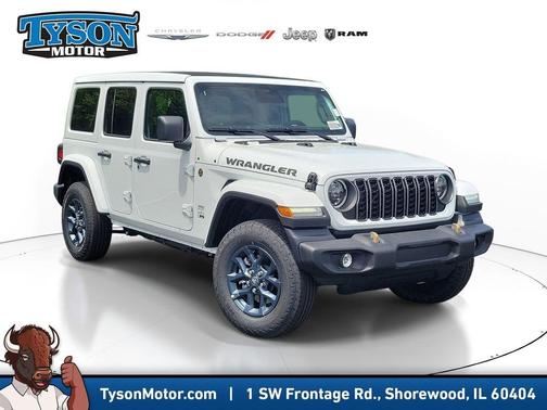 White 2026 Jeep Wrangler Sport