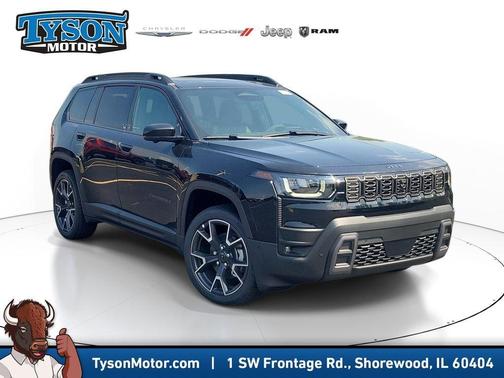 Black 2026 Jeep Cherokee Overland