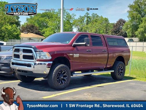 Red 2018 RAM 2500 Tradesman