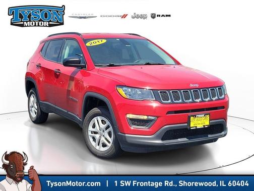 Redline Pearlcoat 2017 Jeep Compass Sport