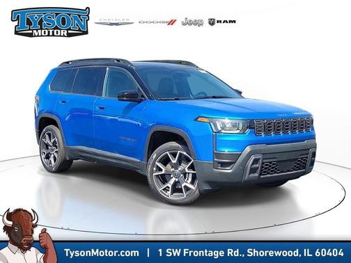 Blue 2026 Jeep Cherokee Overland