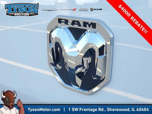 White 2026 RAM ProMaster 1500 Low Roof