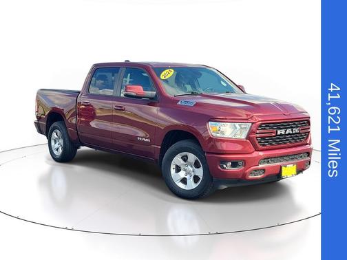 Red 2024 RAM 1500 Big Horn/Lone Star