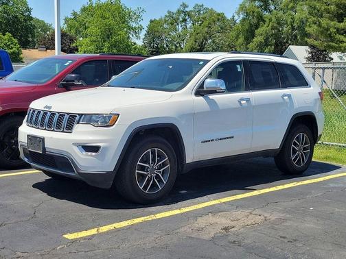 Bright White Clearcoat 2021 Jeep Grand Cherokee Limited
